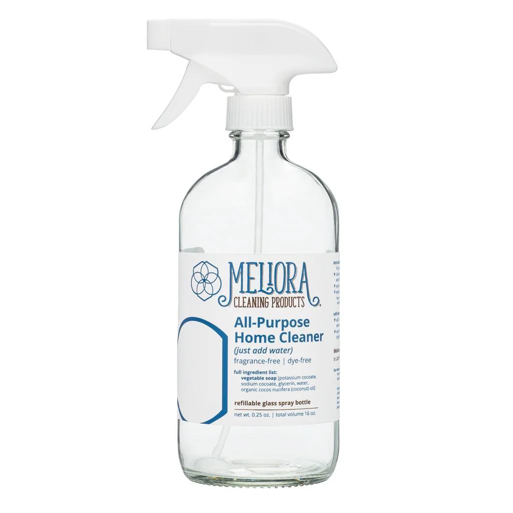 Meliora AP-BOT-UNS All-Purpose Eco-Friendly Home Cleaner Bottle & Tablet